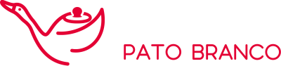 Logo Horizontal Alumínio Pato Branco - Vermelho